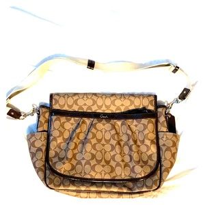 Coach diaper bag